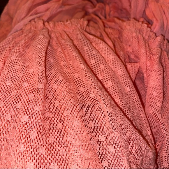 Free People 100 Degree Mini Dress Pink/Rose Size M - Picture 6 of 6